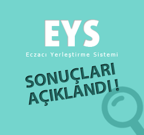  EYS SONUÇLARI AÇIKLANDI 