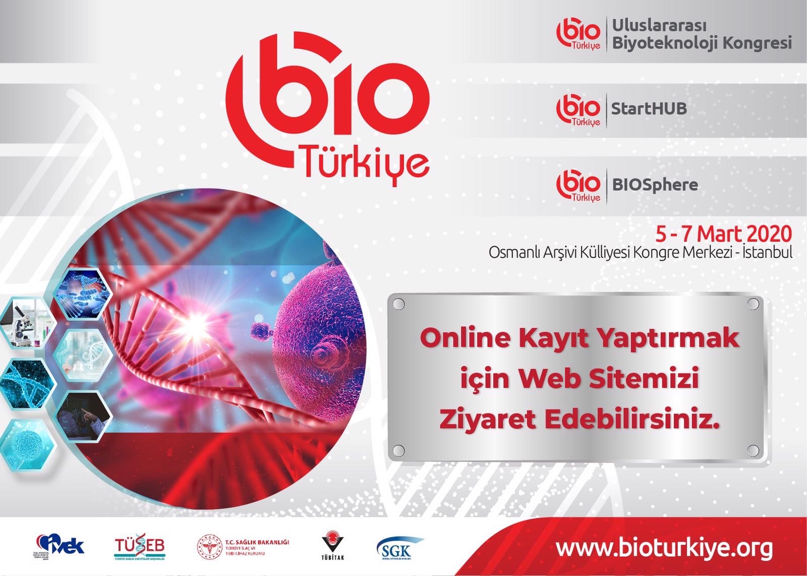  BIO Türkiye Organizasyonu Kayıt 