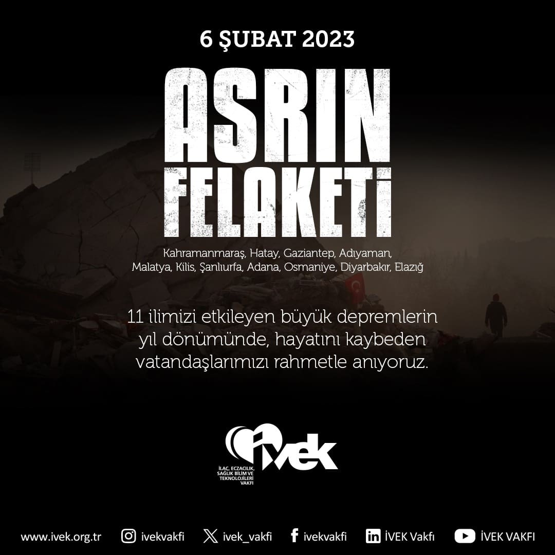  6 Şubat 2023 Asrın Felaketi 