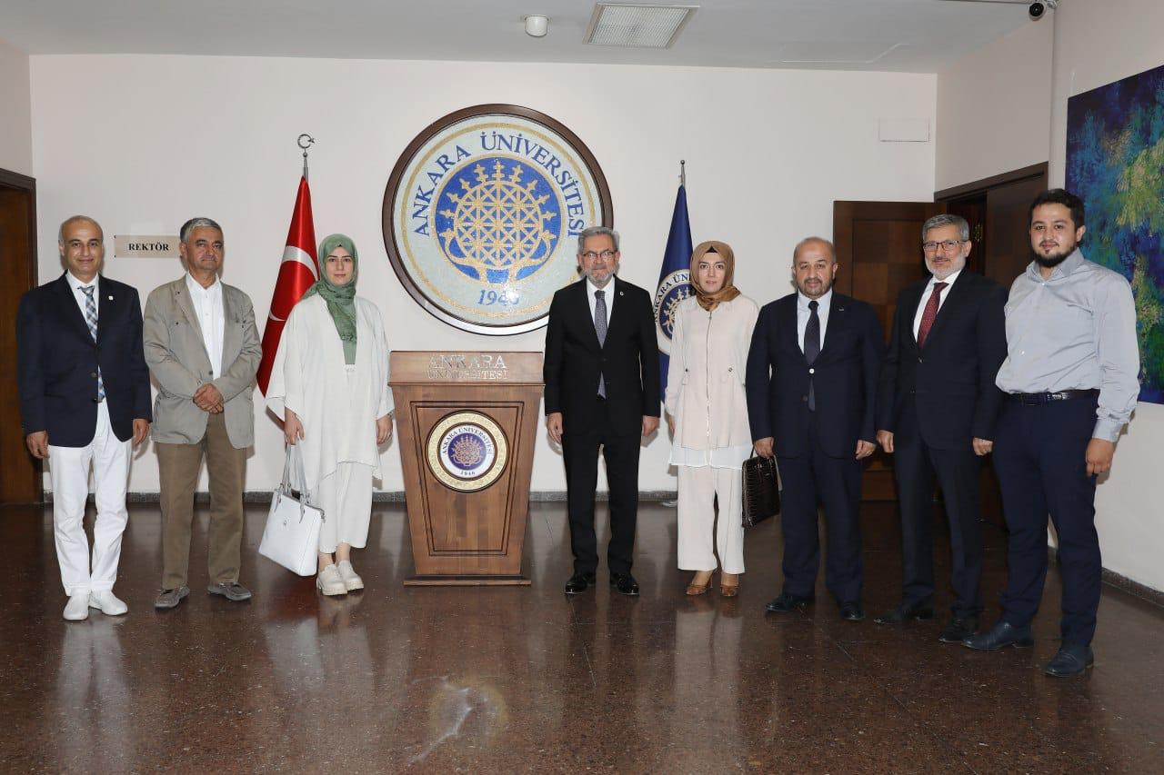  Ankara Üniversitesi Rektörü Sn. Prof. Dr. Necdet Ünüvar Ziyareti 