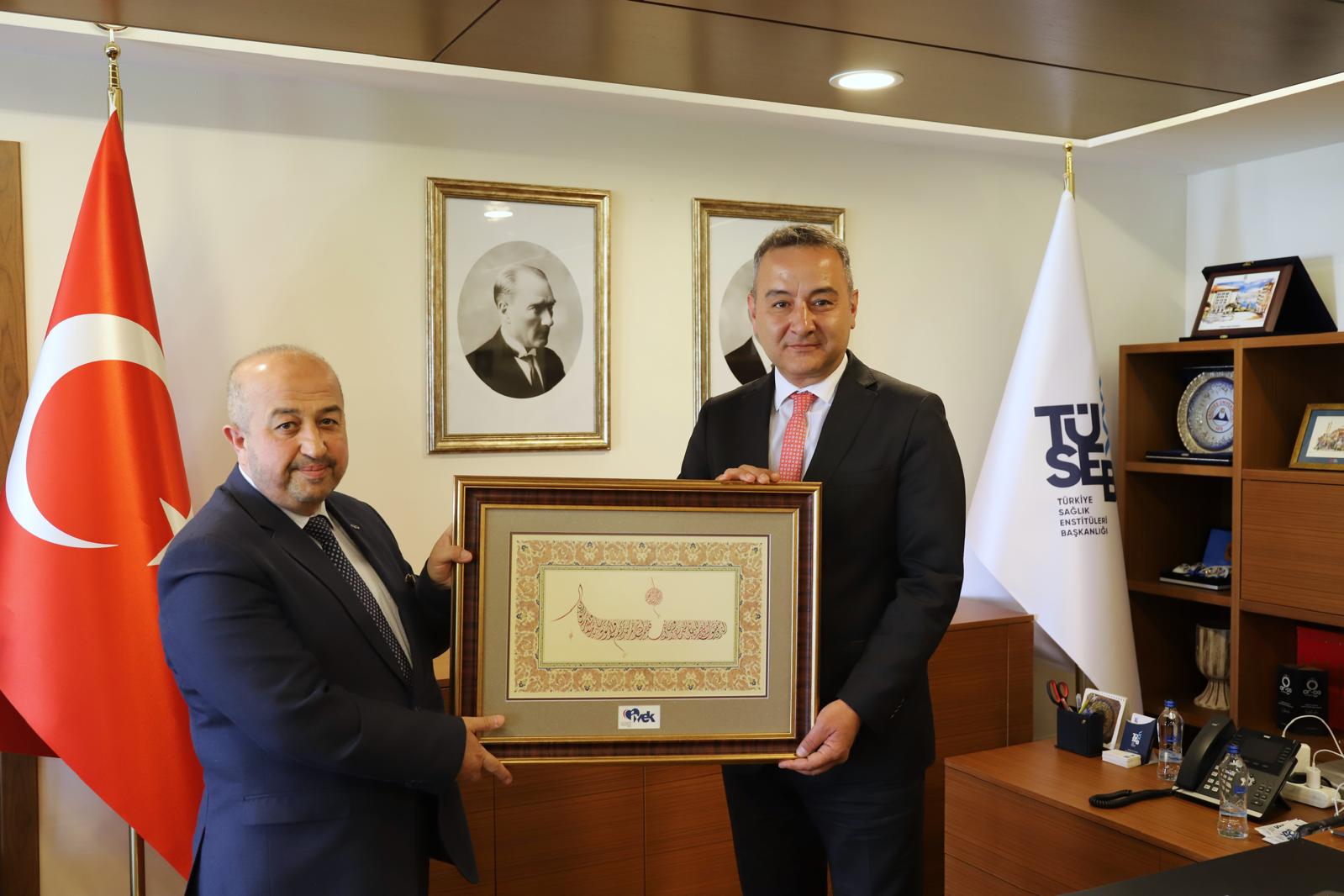  TÜSEB Başkanı Sn. Prof. Dr. Hakan Eroğlu Ziyareti 
